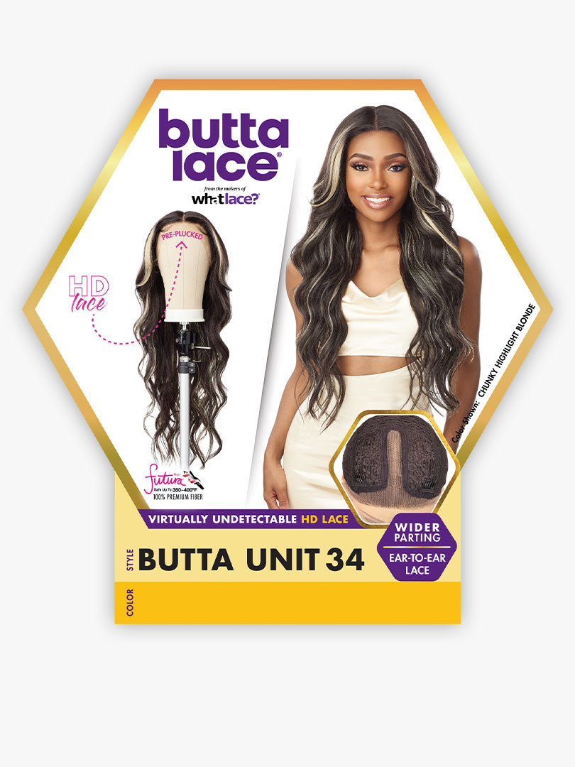 Butta Lace Unit 34 Synthetic Lace Wig | 12 Colors