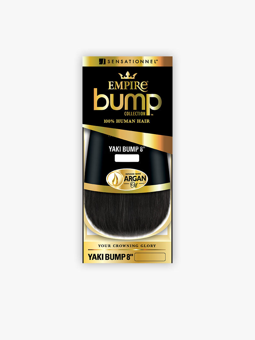 Empire Bump hair product packaging on a white background