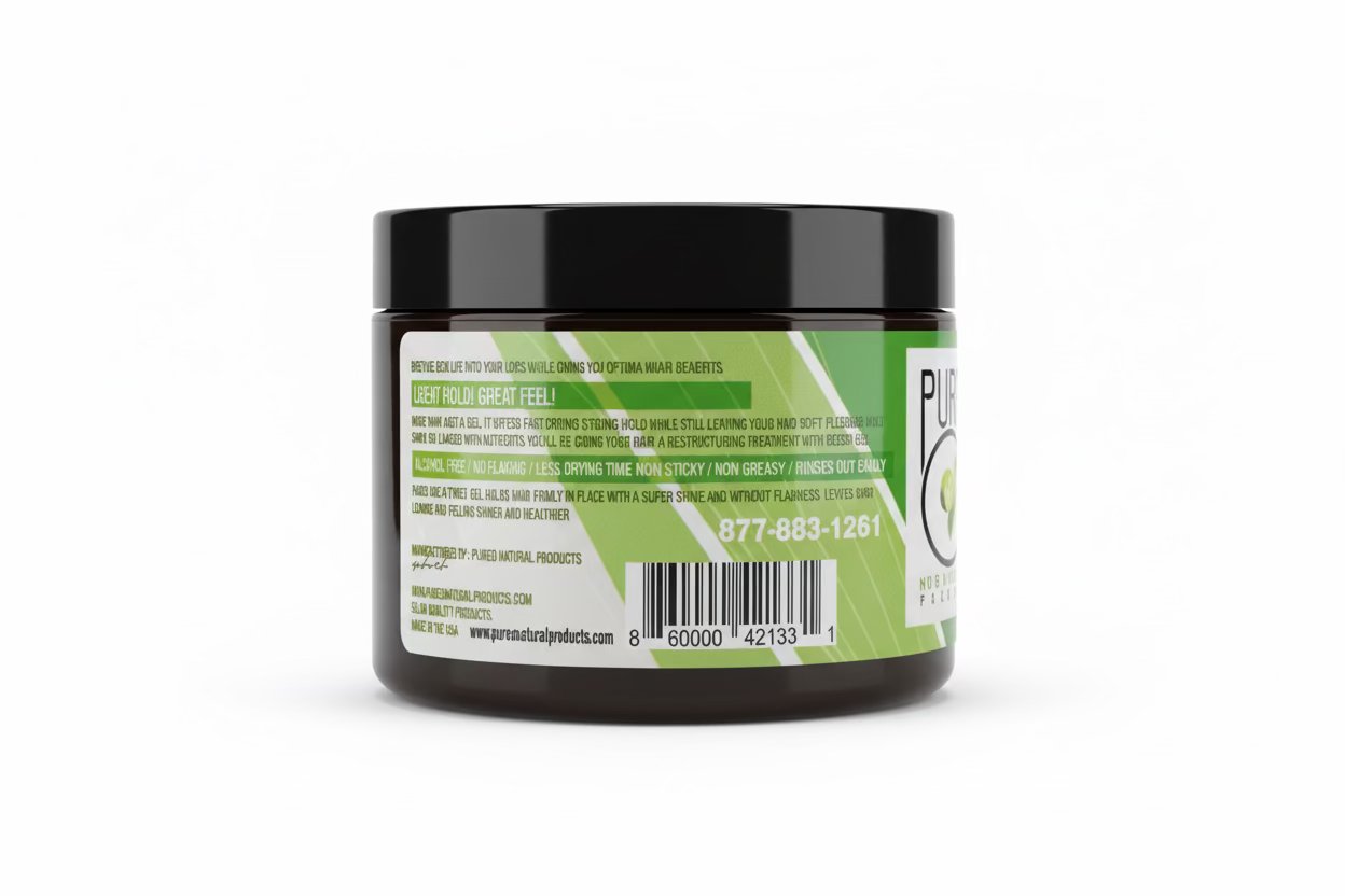 Pure O Natural Lock & Twist Gel - 16 oz - Extra Firm Hold