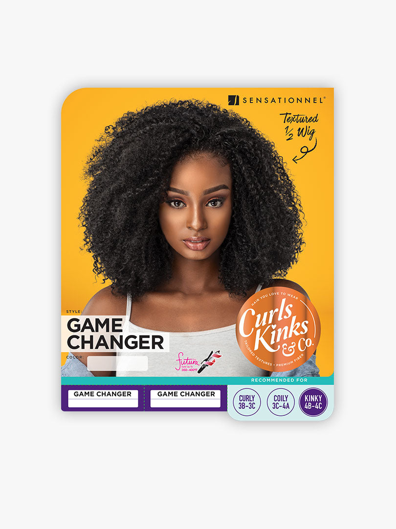 Curls Kinks & Co Game Changer Half Wig