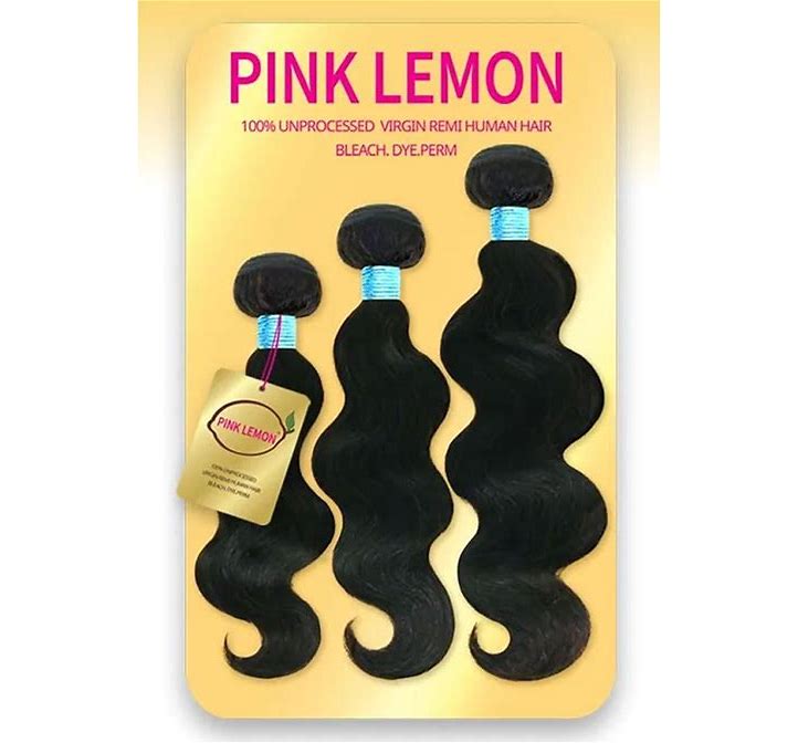 PINK LEMON BODY WAVE 3 BUNDLE DEAL