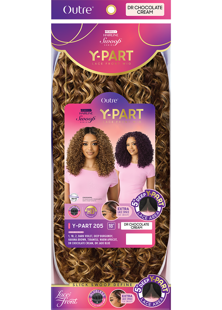 OT Outre Swoop Series Y-Part Lace Front Wig - Perfect Hairline - View 7