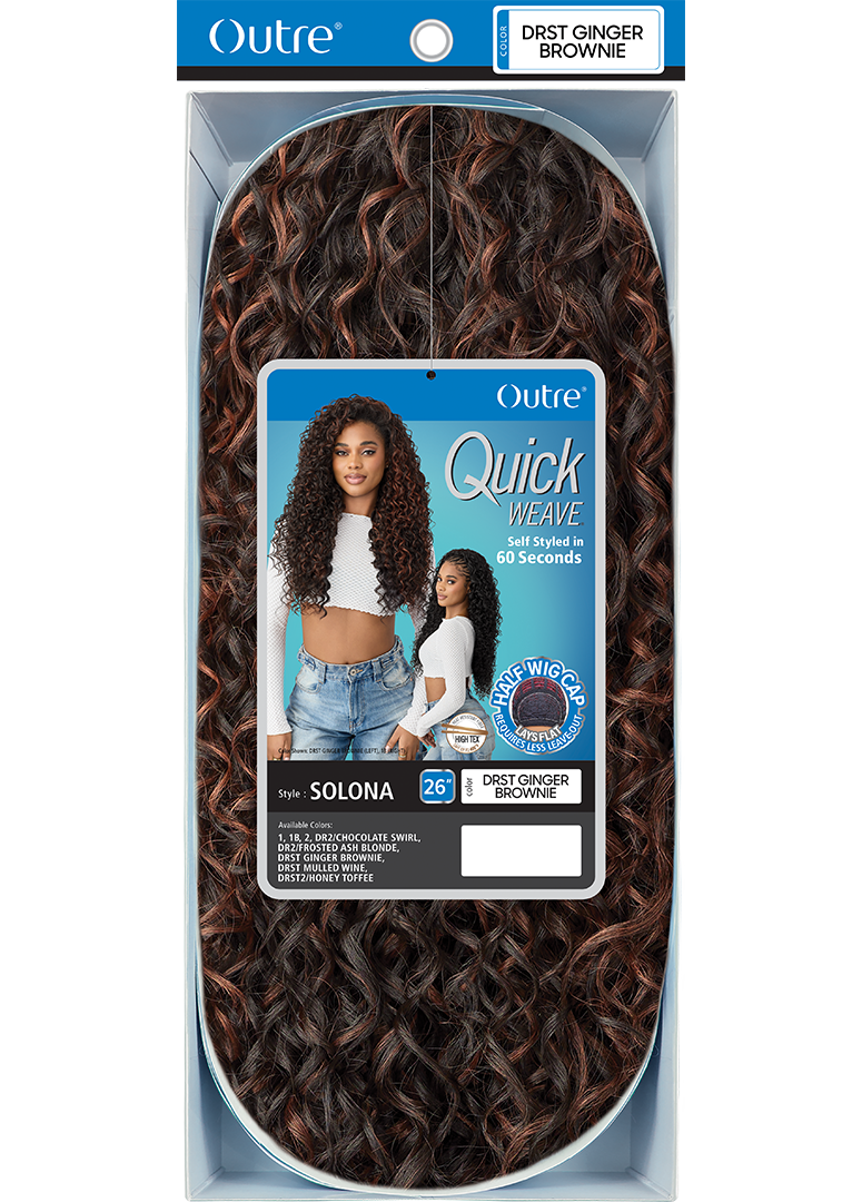 Quick Weave - Half Wig - Solona 26"