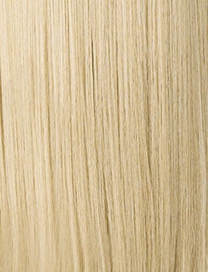 Close-up of Sensationnel CLOUD 9 WHAT LACE? WIG Deyla, showing smooth, straight light blonde hair texture.