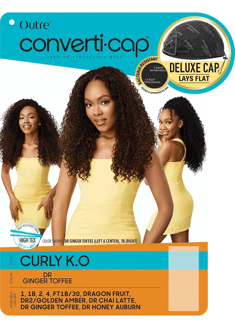 Outre - Converti-Cap Half Wig - Curly K.O