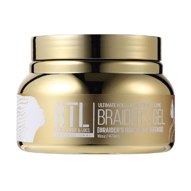 BRAIDING GEL ULTIMATE HOLD-GOLD 16OZ BTLG04-16
