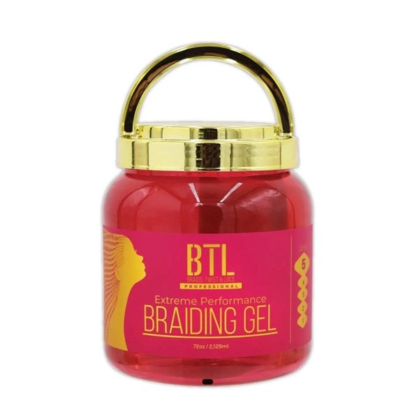 BRAIDING GEL EXTREME PERFORMANCE-PINK 72OZ BTLG01-72