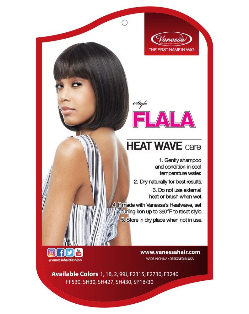 Vanessa FLALA Synthetic Wig – Flawless Finish