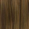 X-PRESSION BRAID PRE-STRETCHED BRAID 32 3X color swatch showing straight, medium brown hair texture.