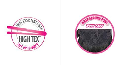 PRETTY QUICK - WRAP PONY - SLEEK STRAIGHT 16