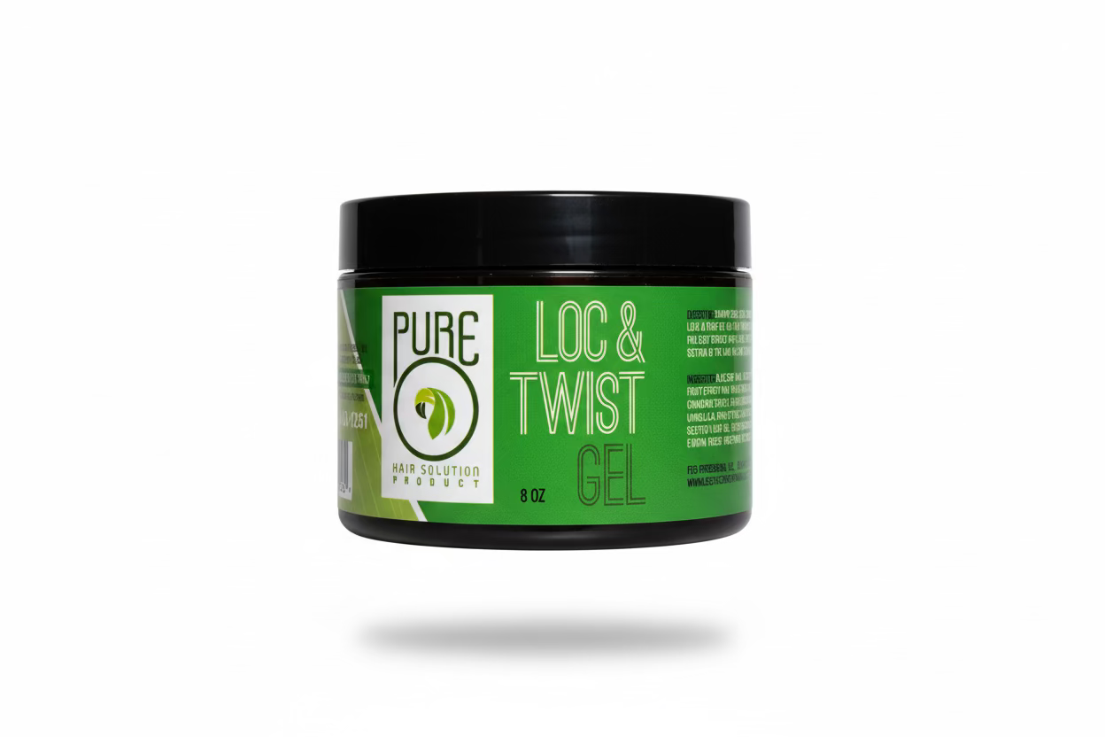 Pure O Natural Lock & Twist Gel - 16 oz - Extra Firm Hold