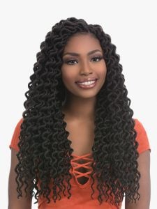 SB 3X FAUX LOCS CURLY 18 (LOOP)