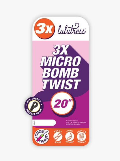 SB 3X MICRO BOMB TWIST 20 (LULUTRESS)(LOOPED)