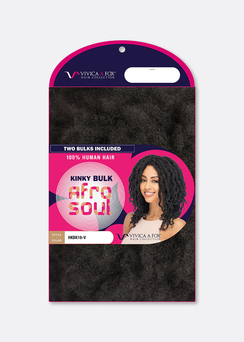 Afro Soul 16" Kinky Bulk | 100% Human Hair