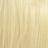 Texture swatch of smooth, straight, very light blonde X-PRESSION BRAID-PRE STRETCHED BRAID 32 3X hair.