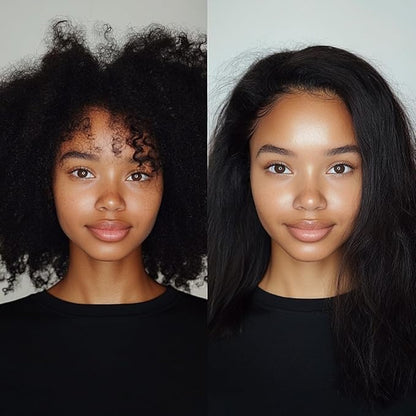 RED by KISS 1875 Ceramic Ionic Hair Styler with Detangler Pik, Professional Quick Blow Dry Comb, 4 Heat/Speed Settings, Cool Shot Button, Ideal for Curling & Straightening