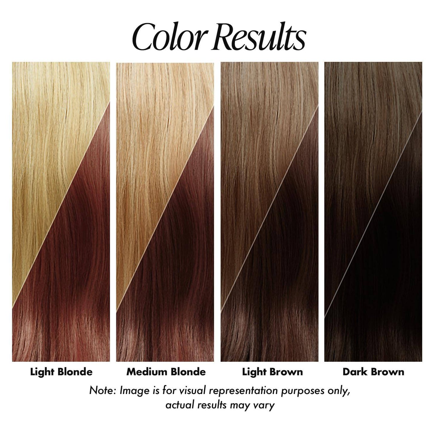 Creative Image Adore #76 Copper Brown color swatch shows dark brown hair becoming a deep, near-black brown.