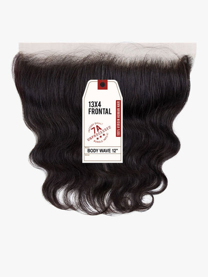HH 13 X 4 FRONTAL BODY WAVE 12 CLOSURE-VIRGIN (B&N)