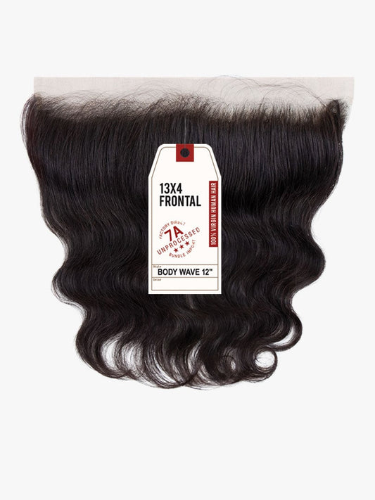 HH 13 X 4 FRONTAL BODY WAVE 14 CLOSURE-VIRGIN (B&N)
