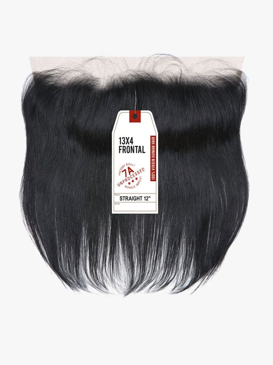 HH 13 X 4 FRONTAL STRAIGHT 10 CLOSURE-VIRGIN (B&N)