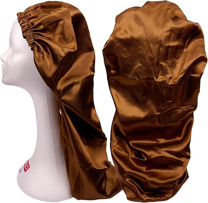 RED By Kiss - Adjustable Ultra Silky Satin Bonnet - Brown