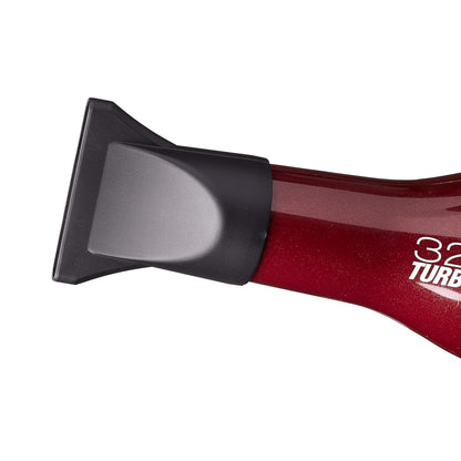 RED PRO 3200 Turbo Pro Detangler AC Hair Dryer, 3 Heat/2 Speed Settings, Cool Shot Button, Powerful Airflow, 3 Additional Styling Attachments with Detangling Pik -  Carbon Fiber