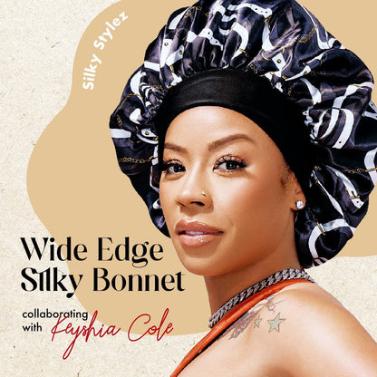 RED By Kiss - Silky Stylez Wide Edge Silky Bonnet X-Large - Luxury Assorted