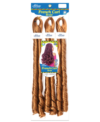 ALITRESS FRENCH CURL 22"X 3PCS