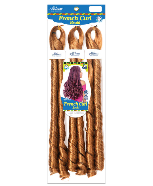 ALITRESS FRENCH CURL 22"X 3PCS