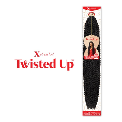 X-PRESSION - TWISTED UP - PASSION BOHEMIAN CURL 24”