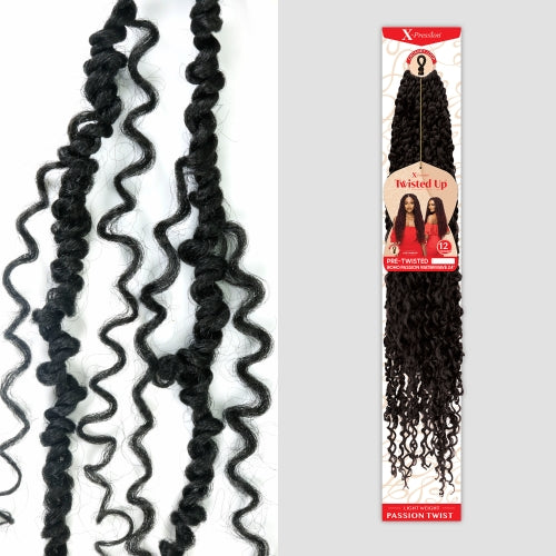 X-PRESSION - TWISTED UP - CROCHET BOHO PASSION WATERWAVE 24