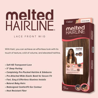 LACE FRONT WIG - MELTED HAIRLINE - KAIRI - HT