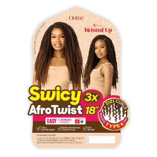 X-PRESSION - TWISTED UP - SWICY AFRO TWIST 18 3X