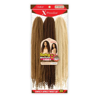 X-PRESSION - TWISTED UP - SWICY AFRO TWIST 18 3X