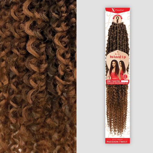 X-PRESSION - TWISTED UP - PRE-TWISTED PASSION WATERWAVE 20