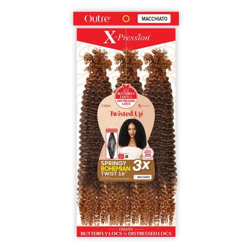 X-PRESSION NATURAL CURLY 14 3X