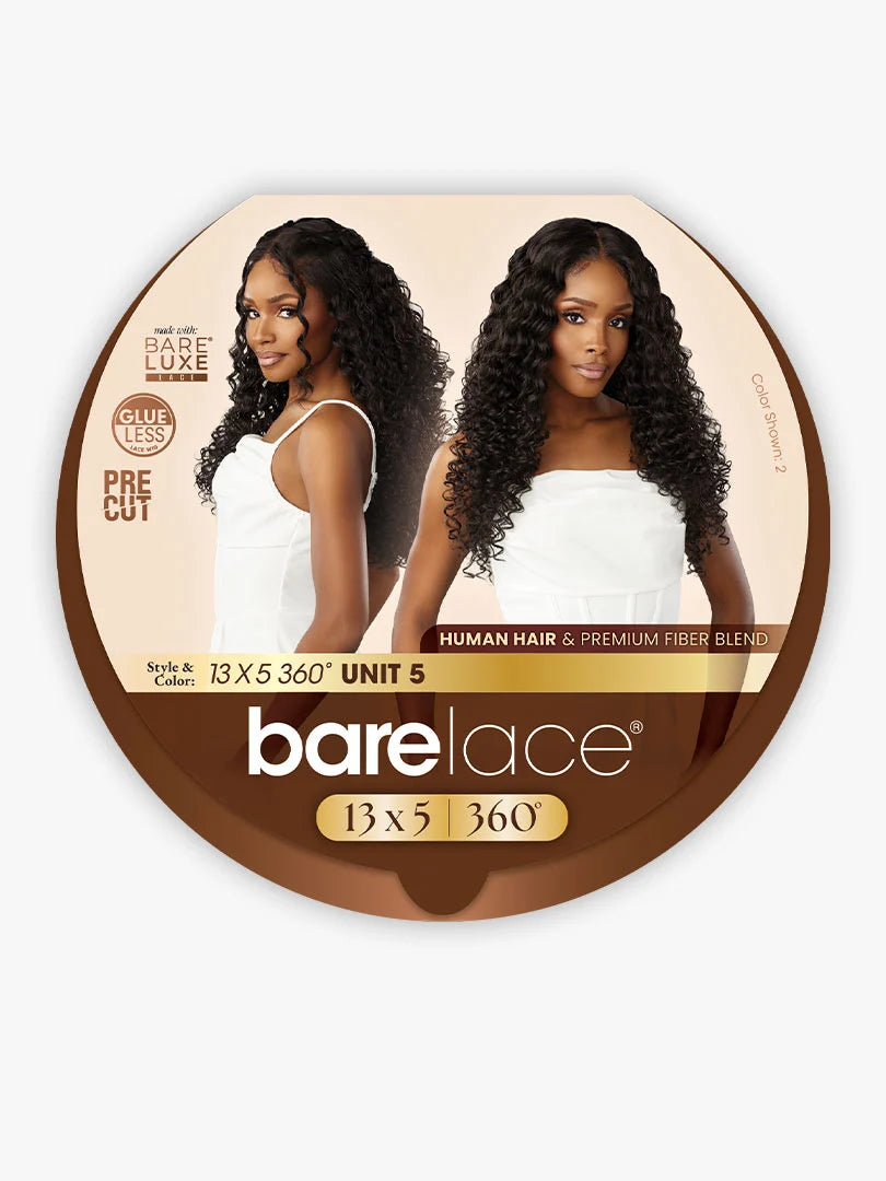 Bare 13x5 360 Unit 5 Synthetic Lace Wig | 8 Colors
