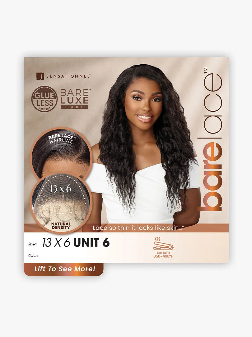 Bare Lace Unit 6 13x6 Synthetic Lace Wig | 12 Colors
