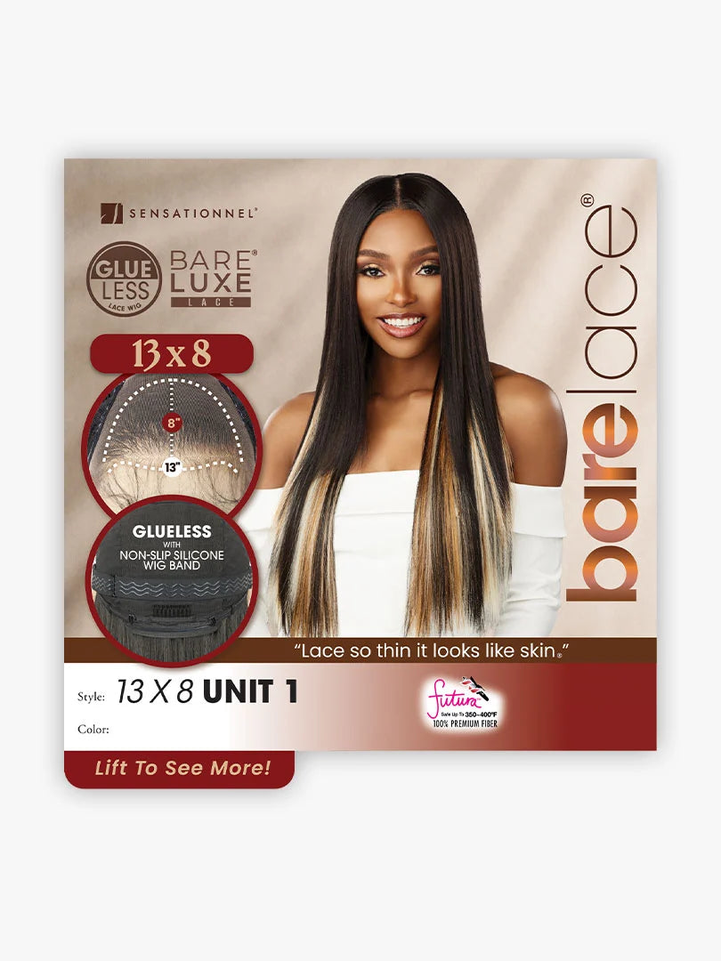 Bare Lace Unit 1 13x8 Synthetic Lace Wig | 8 Colors