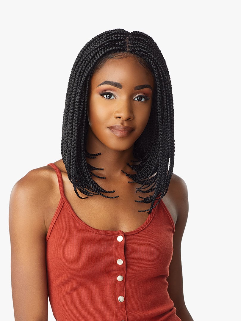 CLOUD 9 4X4 BRAIDED LACE WIG BOX BRAID BOB