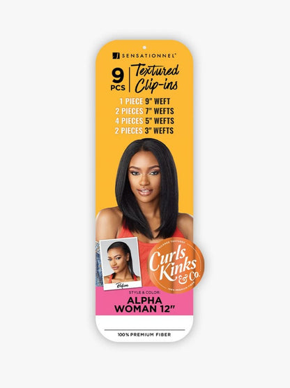 CLIP-IN ALPHA WOMAN 12 - CURLS KINKS & CO