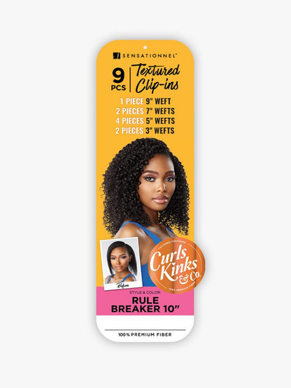 CLIP-IN RULE BREAKER 10 - CURLS KINKS & CO