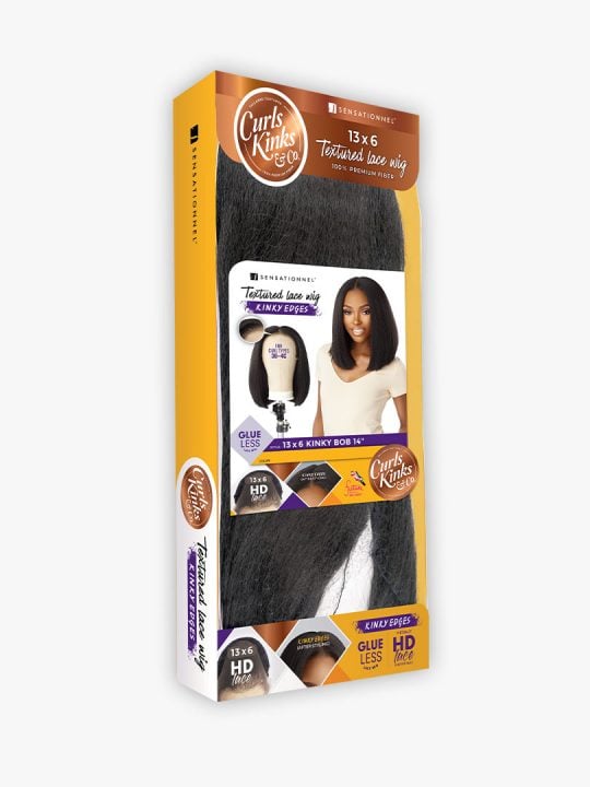 KINKY EDGE 13X6 LACE WIG - KINKY BOB 14 (CK&CO)