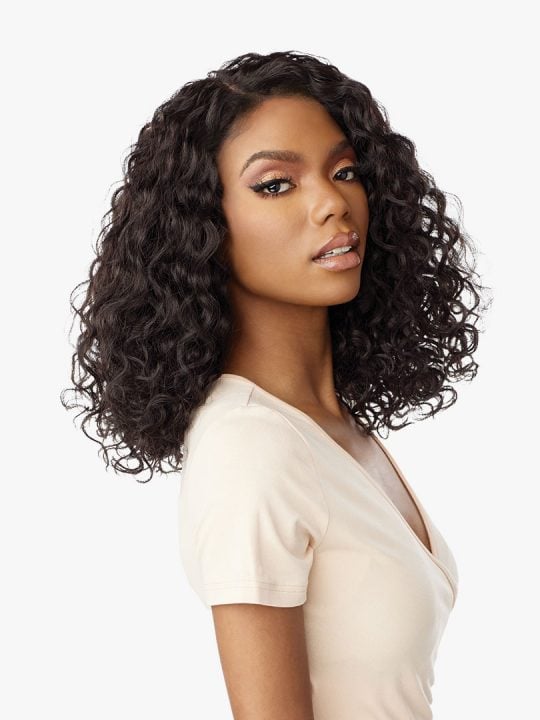 KINKY EDGE 13X6 LACE WIG - KINKY NATURAL WAVE 14 (CK&CO)