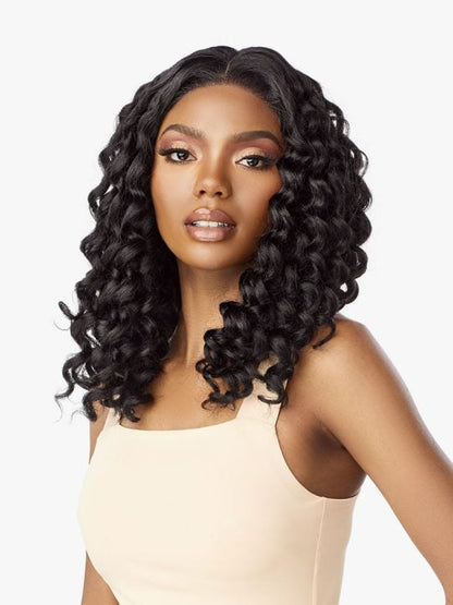 KINKY EDGE Y-PART LACE WIG - KINKY ROD CURL 18 (CK&CO)