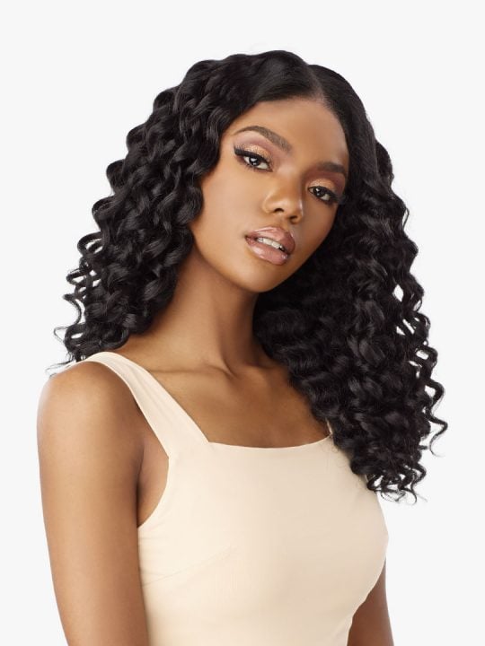 KINKY EDGE Y-PART LACE WIG - KINKY ROD CURL 18 (CK&CO)