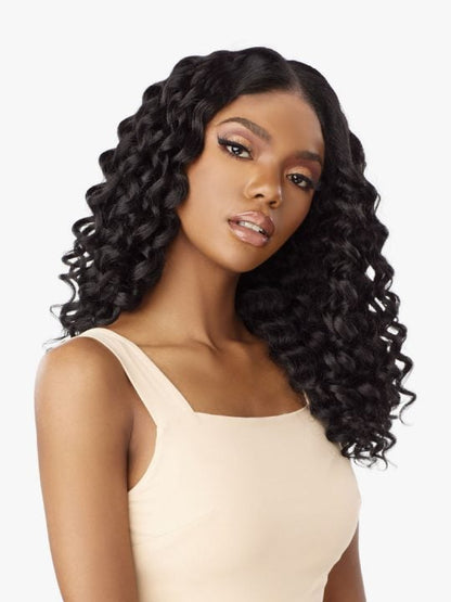 KINKY EDGE Y-PART LACE WIG - KINKY ROD CURL 18 (CK&CO)