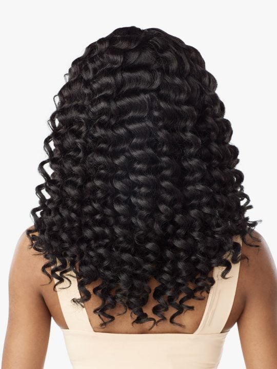 KINKY EDGE Y-PART LACE WIG - KINKY ROD CURL 18 (CK&CO)