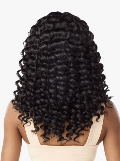 KINKY EDGE Y-PART LACE WIG - KINKY ROD CURL 18 (CK&CO)