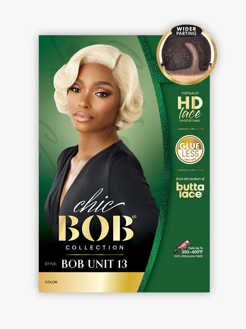 HZ BUTTA CHIC BOB LACE WIG - BOB UNIT 13 - Front View